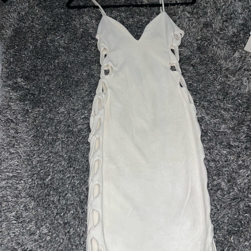 Oh Polly side cutout dress